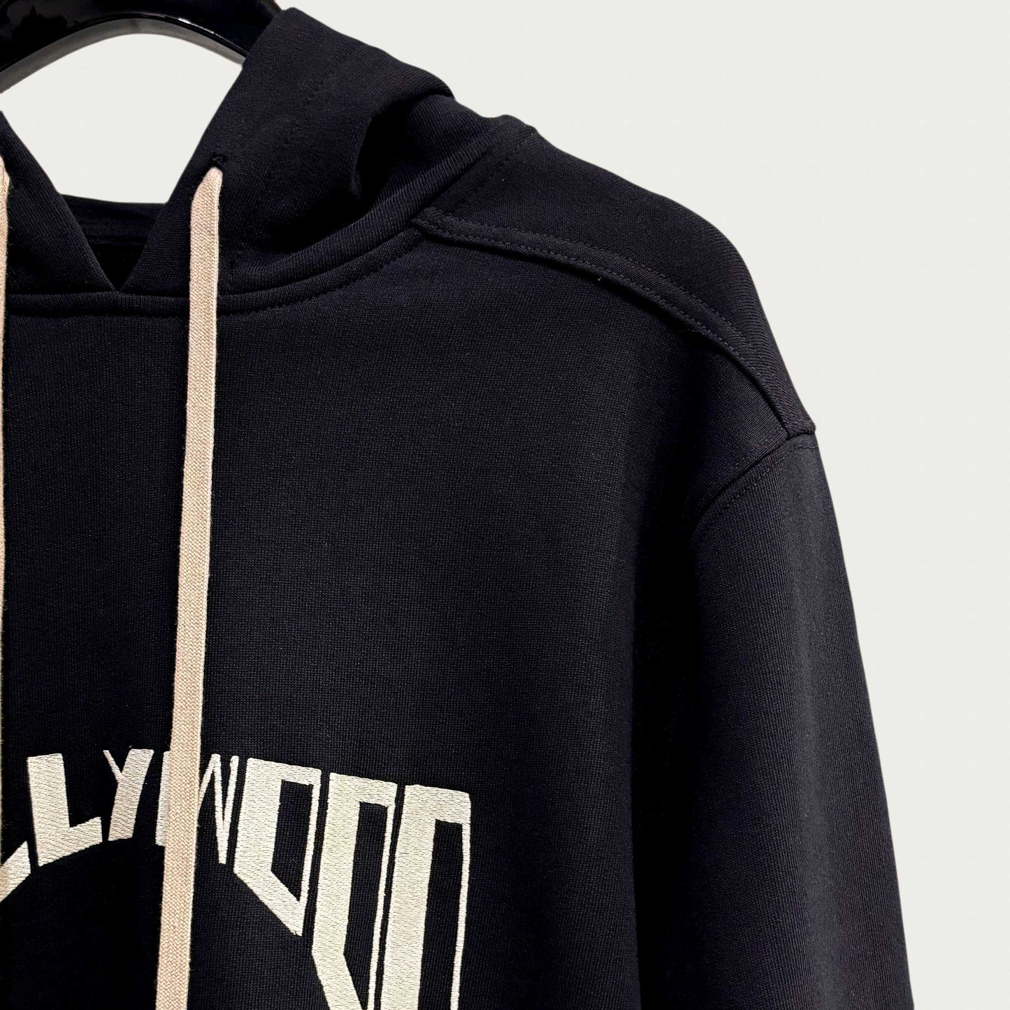 Rick Owens DRKSHDW Oversized Hoodie 'Black/Milk'