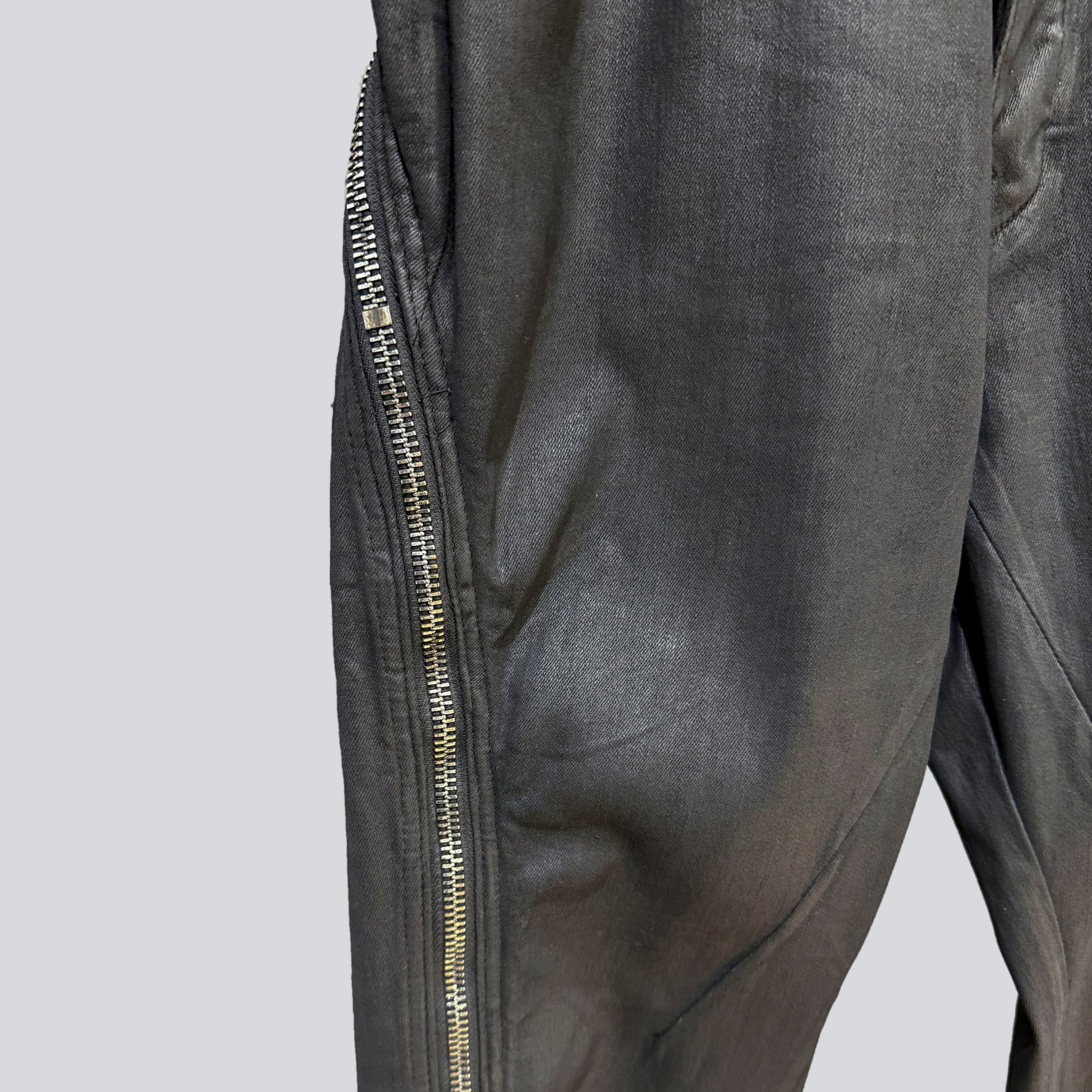 Rick Owens Denim Bolan Banana Pants
