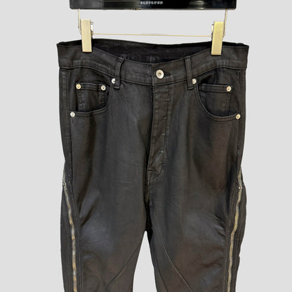 Rick Owens Denim Bolan Banana Pants