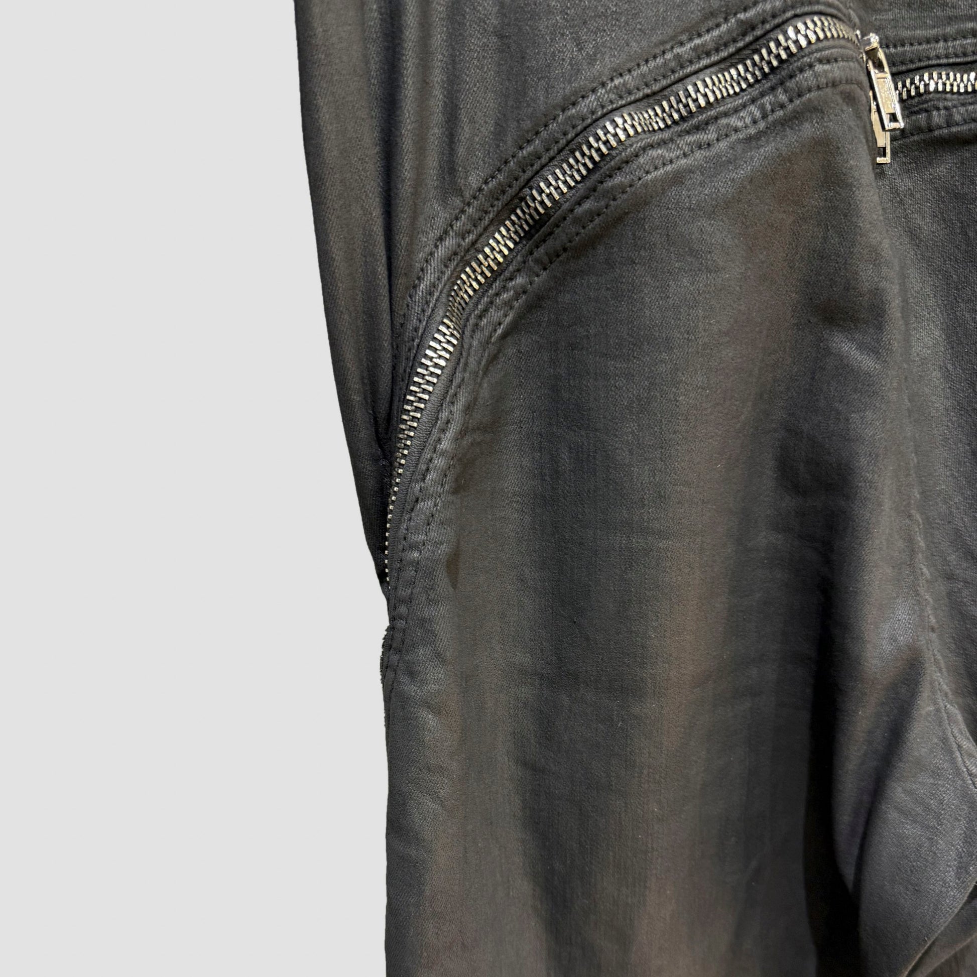 Rick Owens Denim Bolan Banana Pants