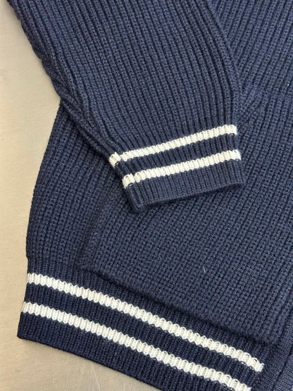 CELINE College hooded zip-up sweater