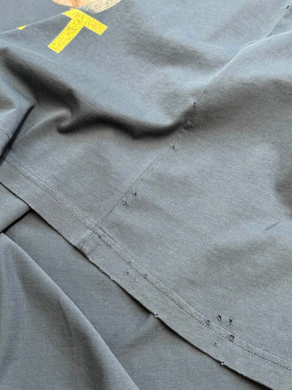 BALENCIAGA PP Krit Oversized T-Shirt "Dark Blue"