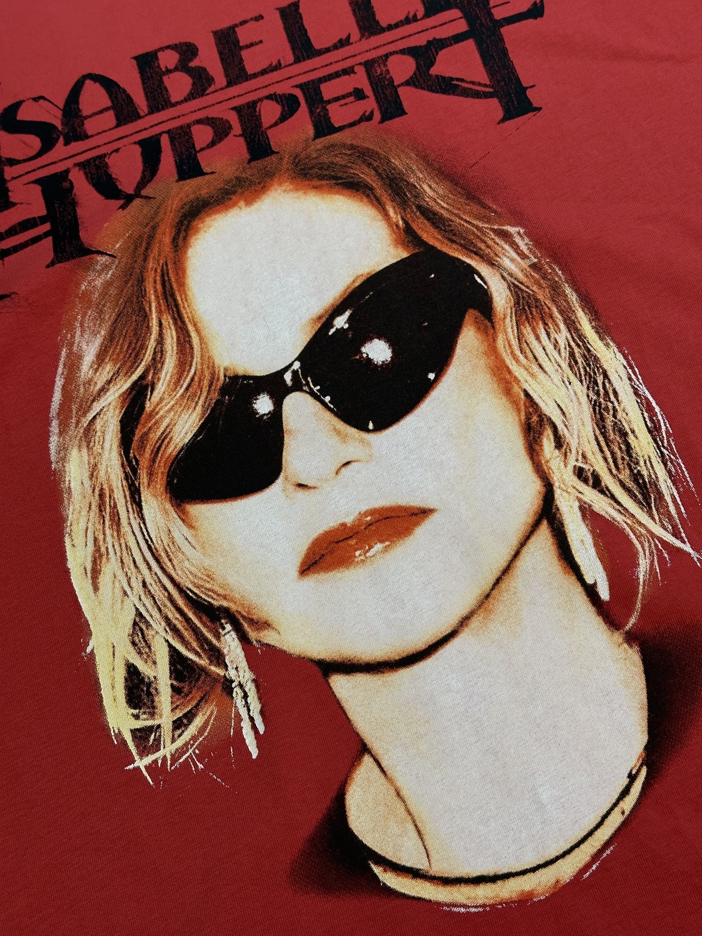BALENCIAGA Isabelle Boxy T-Shirt "Faded Red"