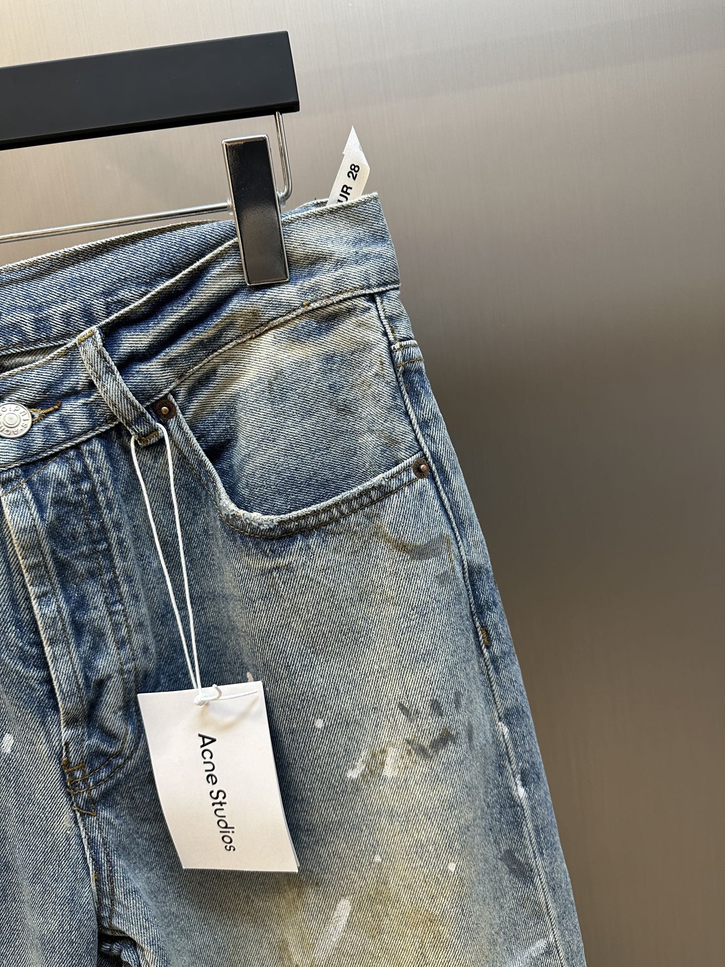 Acne Studios Super baggy fit jeans - 2023M - Light blue