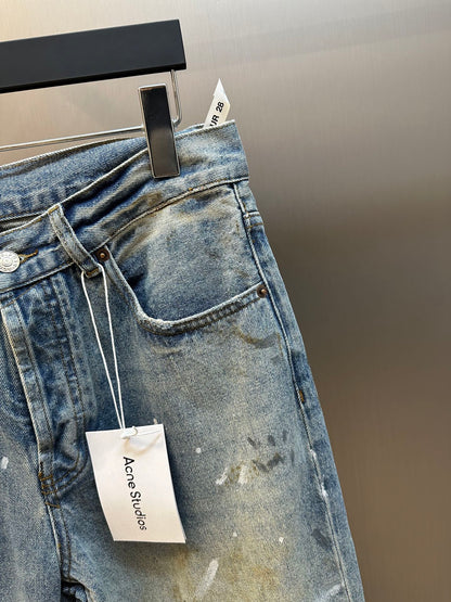 Acne Studios Super baggy fit jeans - 2023M - Light blue