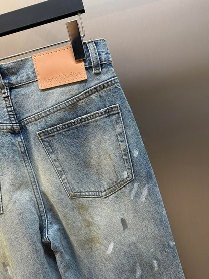 Acne Studios Super baggy fit jeans - 2023M - Light blue