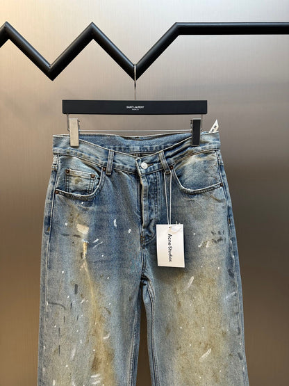 Acne Studios Super baggy fit jeans - 2023M - Light blue