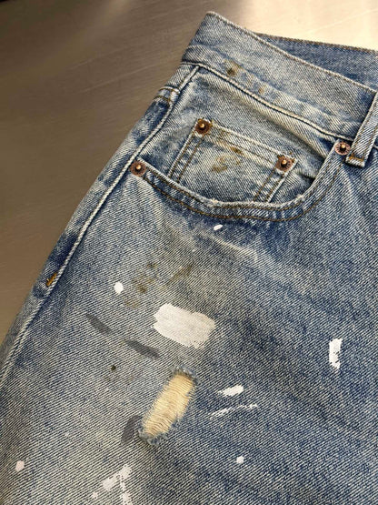 Acne Studios Super baggy fit jeans - 2023M - Light blue