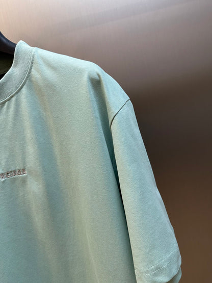 BALENCIAGA Balenciaga Back Reflective T-Shirt Medium Fit "Sage Green"