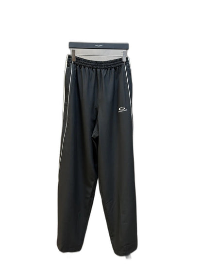BALENCIAGA Men's Large Tracksuit Pants in Black