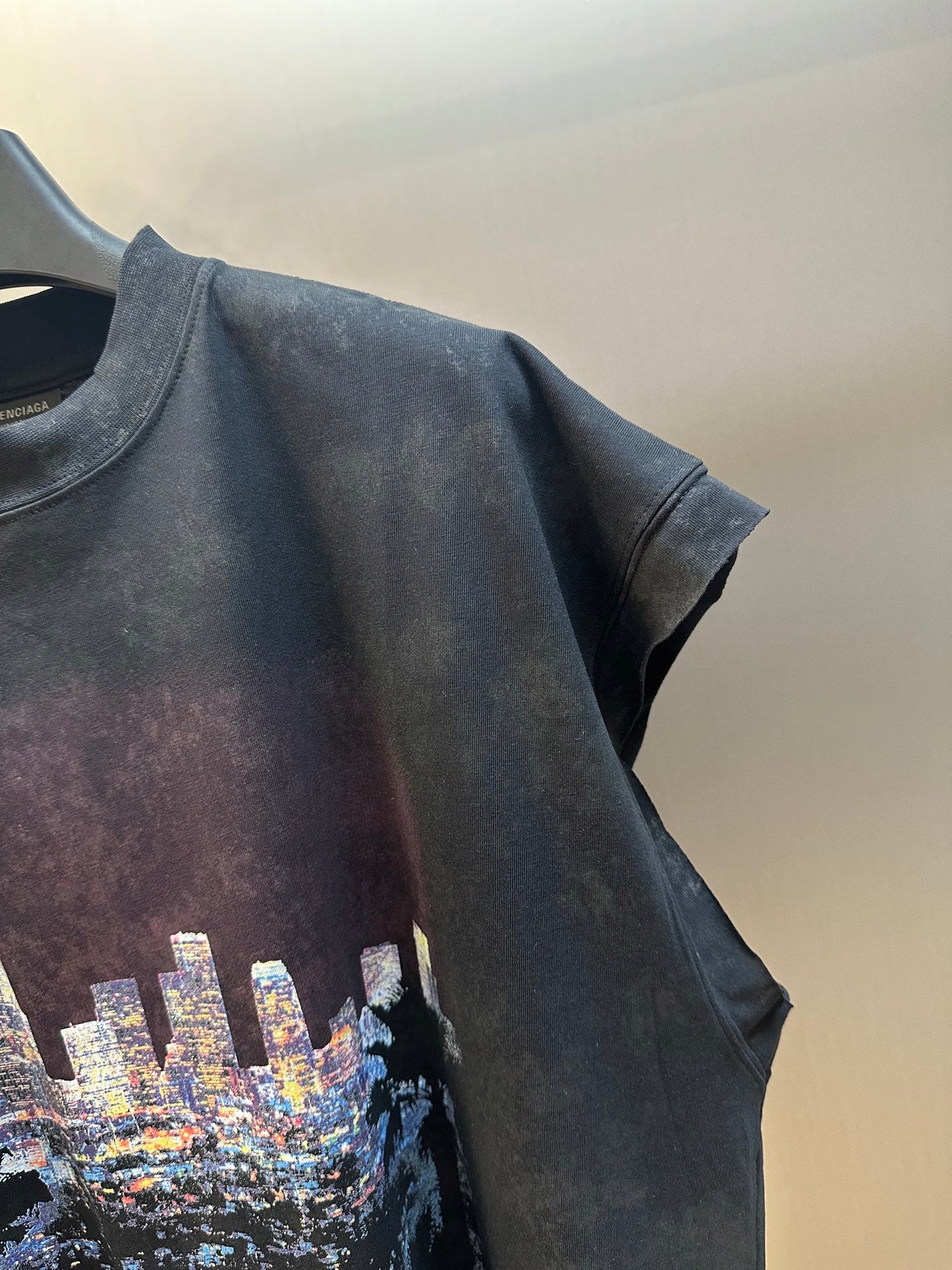 Balenciaga city of angels sleeveless t-shirt