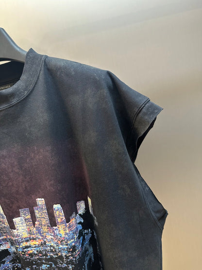 Balenciaga city of angels sleeveless t-shirt
