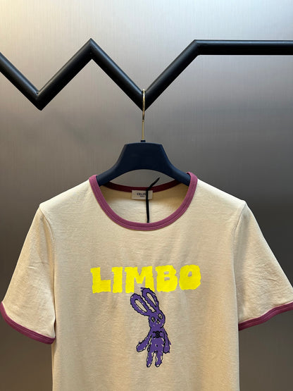 CELINE 70'S T-SHIRT IN COTTON JERSEY