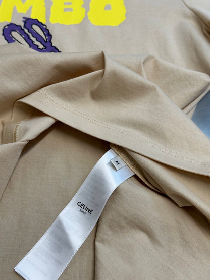 CELINE 70'S T-SHIRT IN COTTON JERSEY