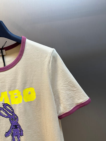 CELINE 70'S T-SHIRT IN COTTON JERSEY