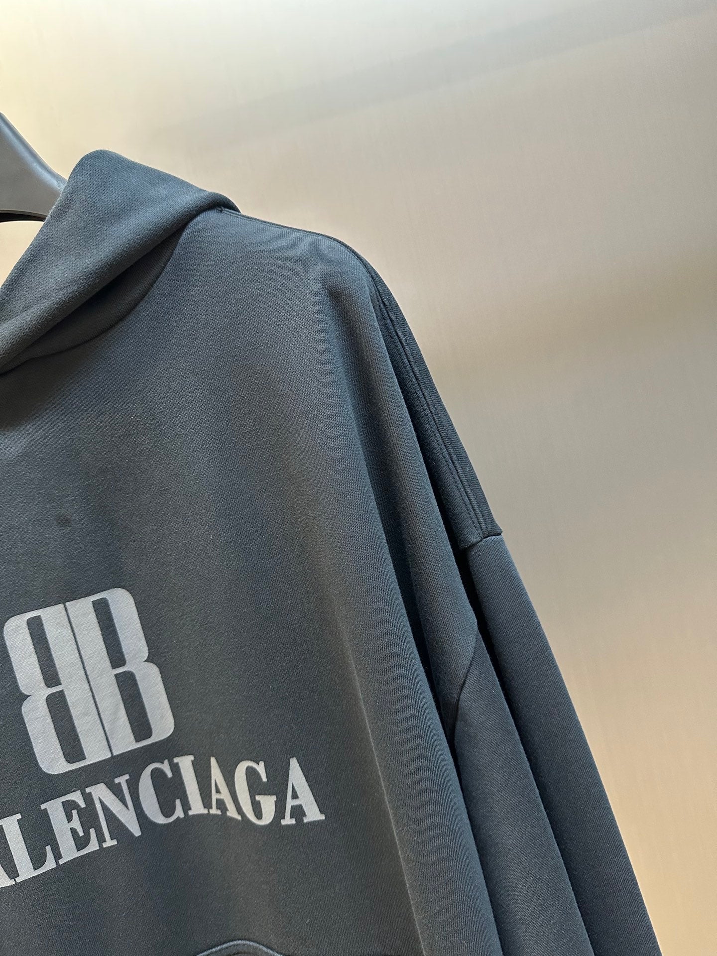 Balenciaga Men's Nano Bb Hoodie