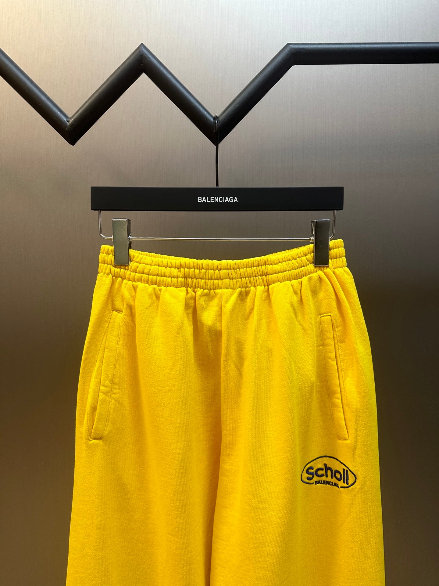 Balenciaga X Scholl Logo Embroidered Pants