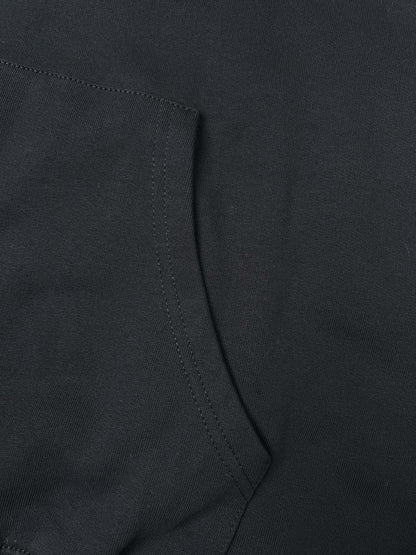Balenciaga Pattern Loose Version Hoodie Sports 'Black'