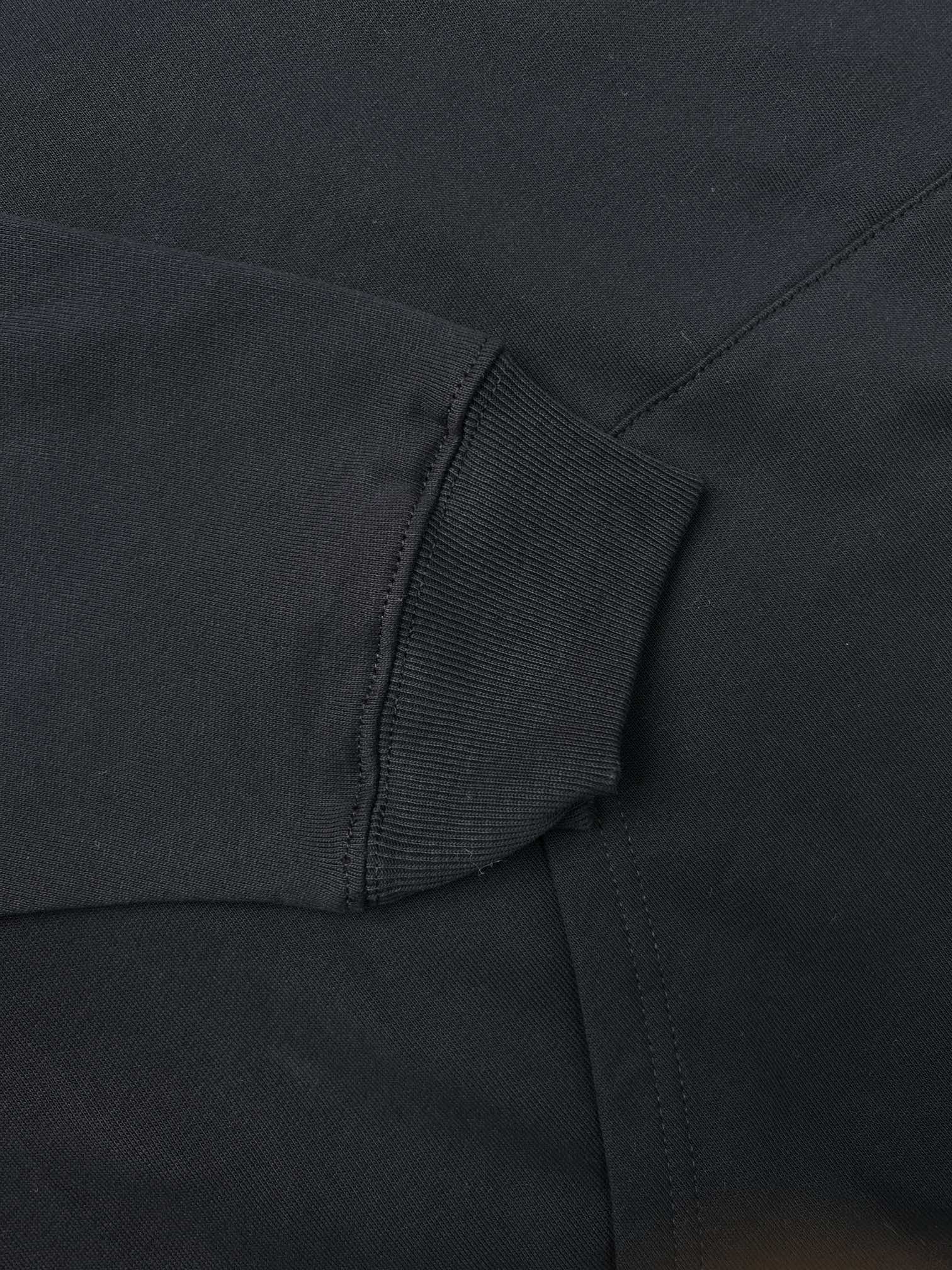 Balenciaga Pattern Loose Version Hoodie Sports 'Black'