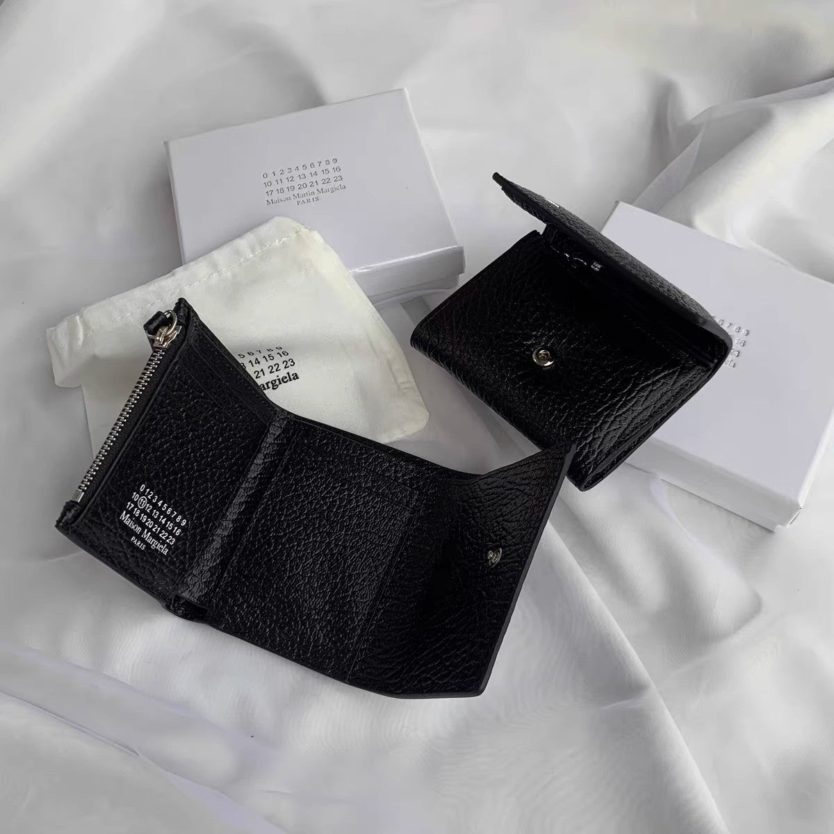 Maison Margiela Leather Envelope Wallet "Black"