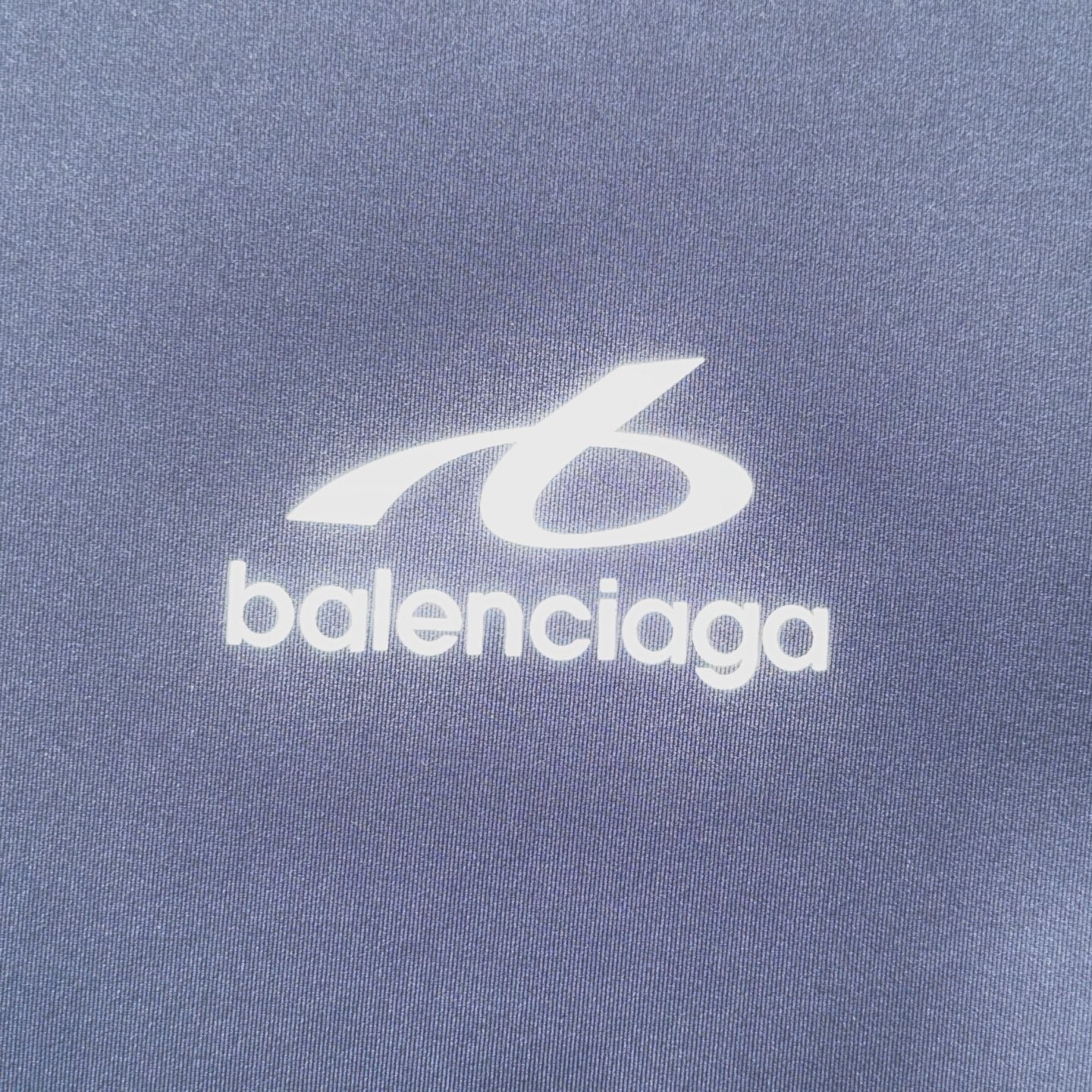 Balenciaga logo-print panelled T-shirt