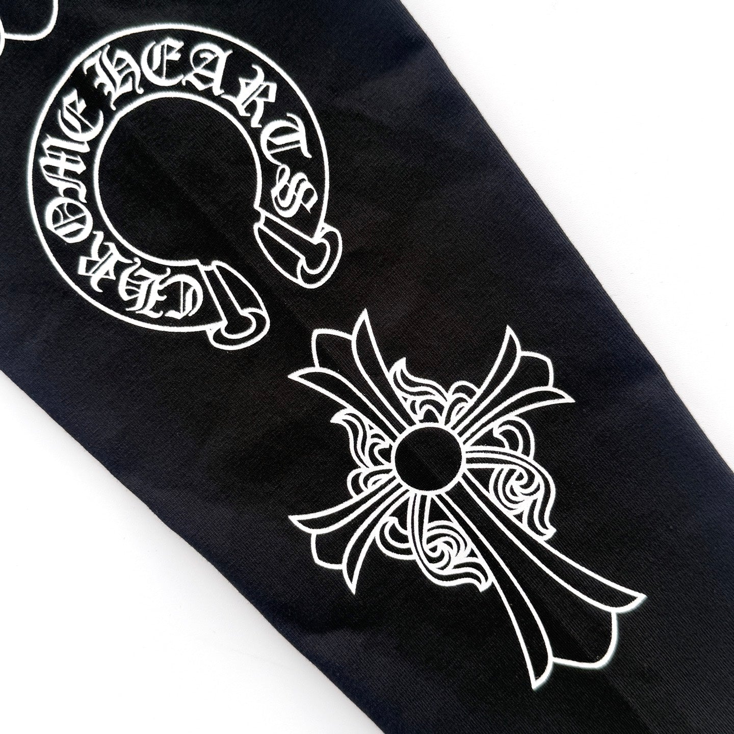Chrome Hearts Baseball Colorblock Pattern T-Shirt