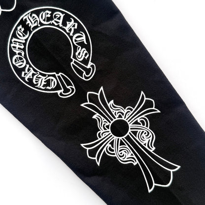 Chrome Hearts Baseball Colorblock Pattern T-Shirt