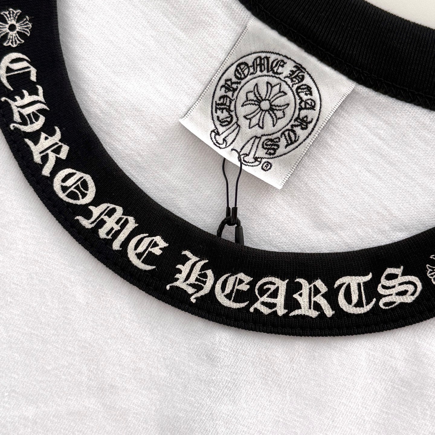 Chrome Hearts Baseball Colorblock Pattern T-Shirt