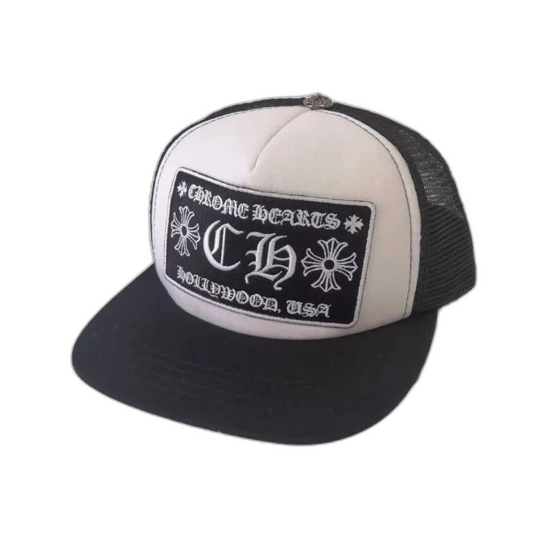 CHROME HEARTS Trucker Cap Metal material (non-silver)