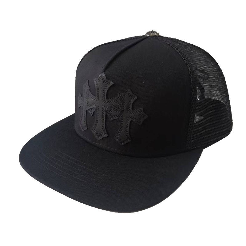 CHROME HEARTS Cemetery Trucker Hat Metal material (non-silver)