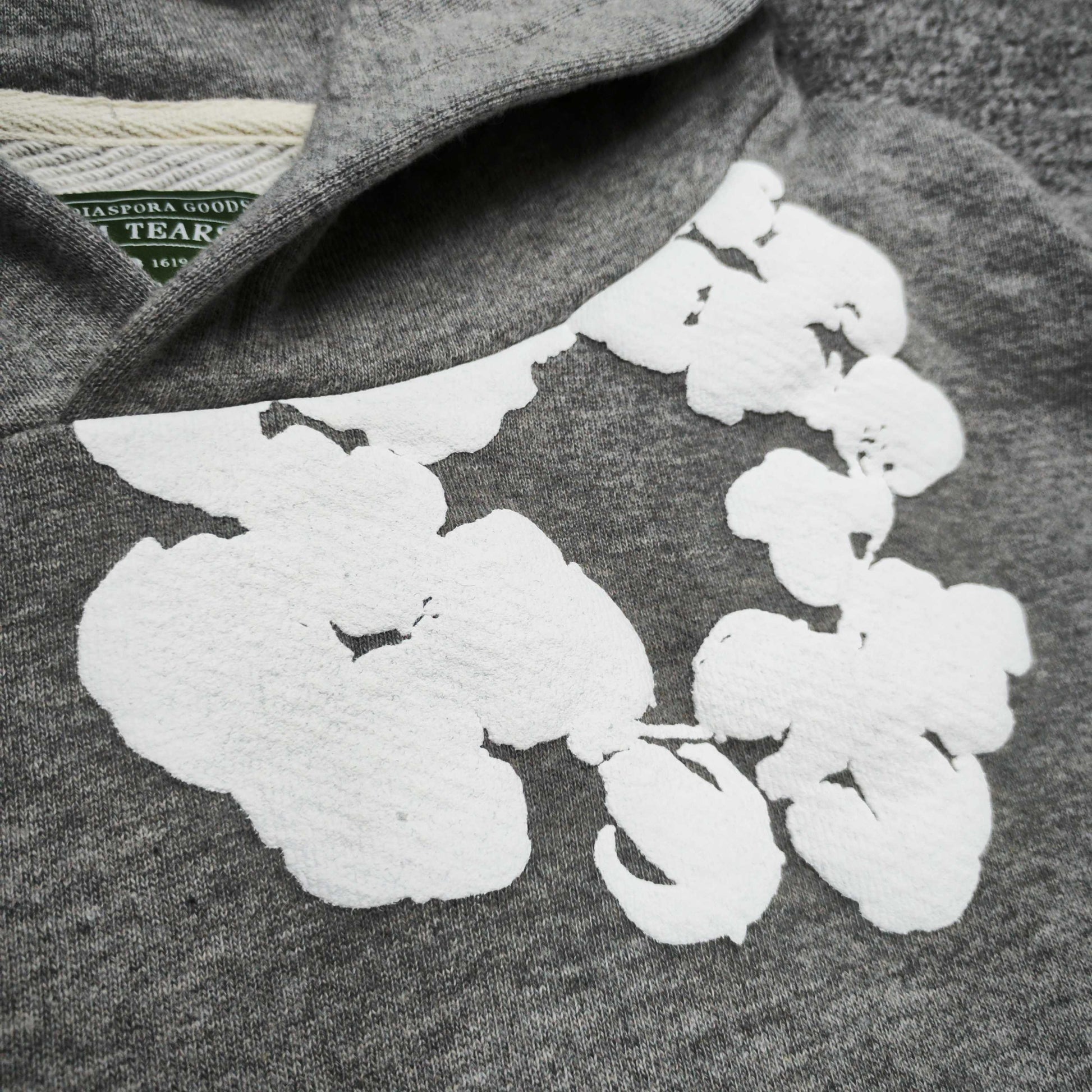 DENIM TEARS The Cotton Wreath Sweatshirt "Black"