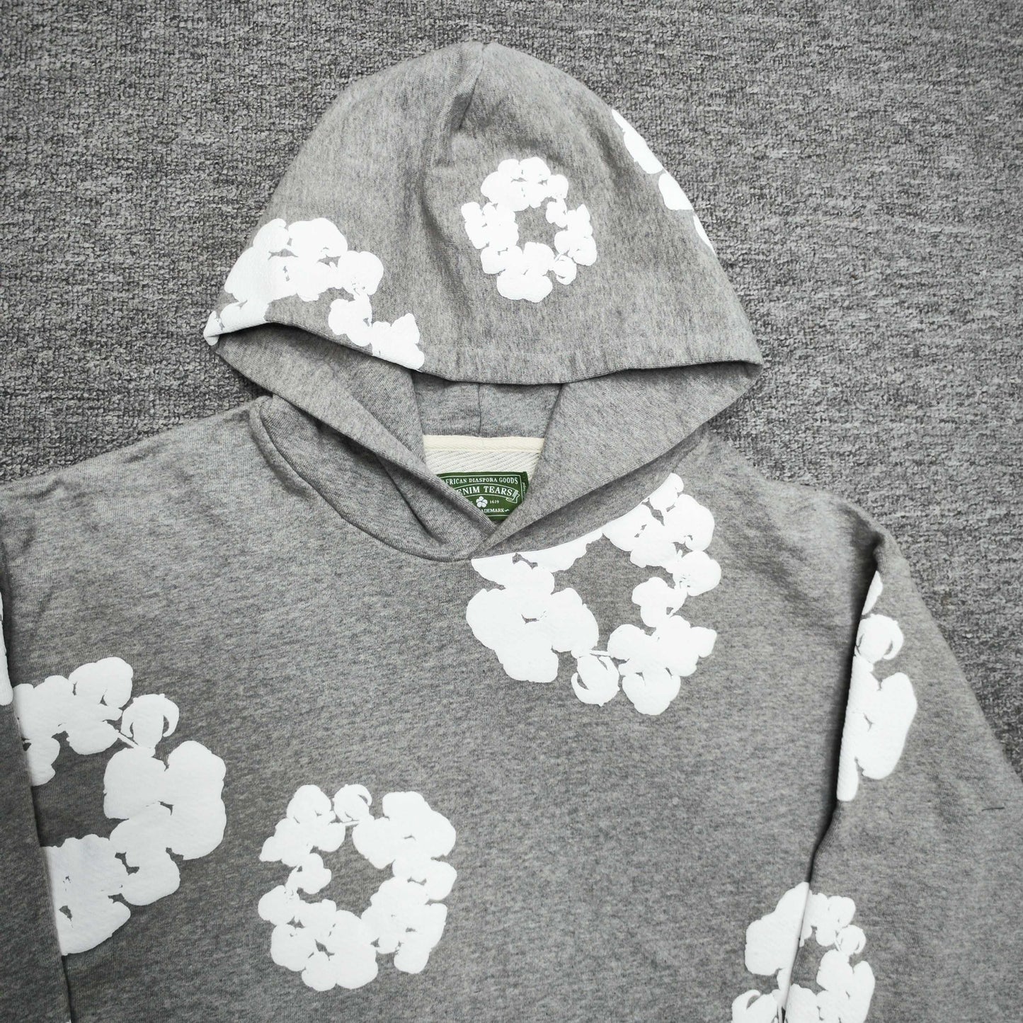 DENIM TEARS The Cotton Wreath Sweatshirt "Black"
