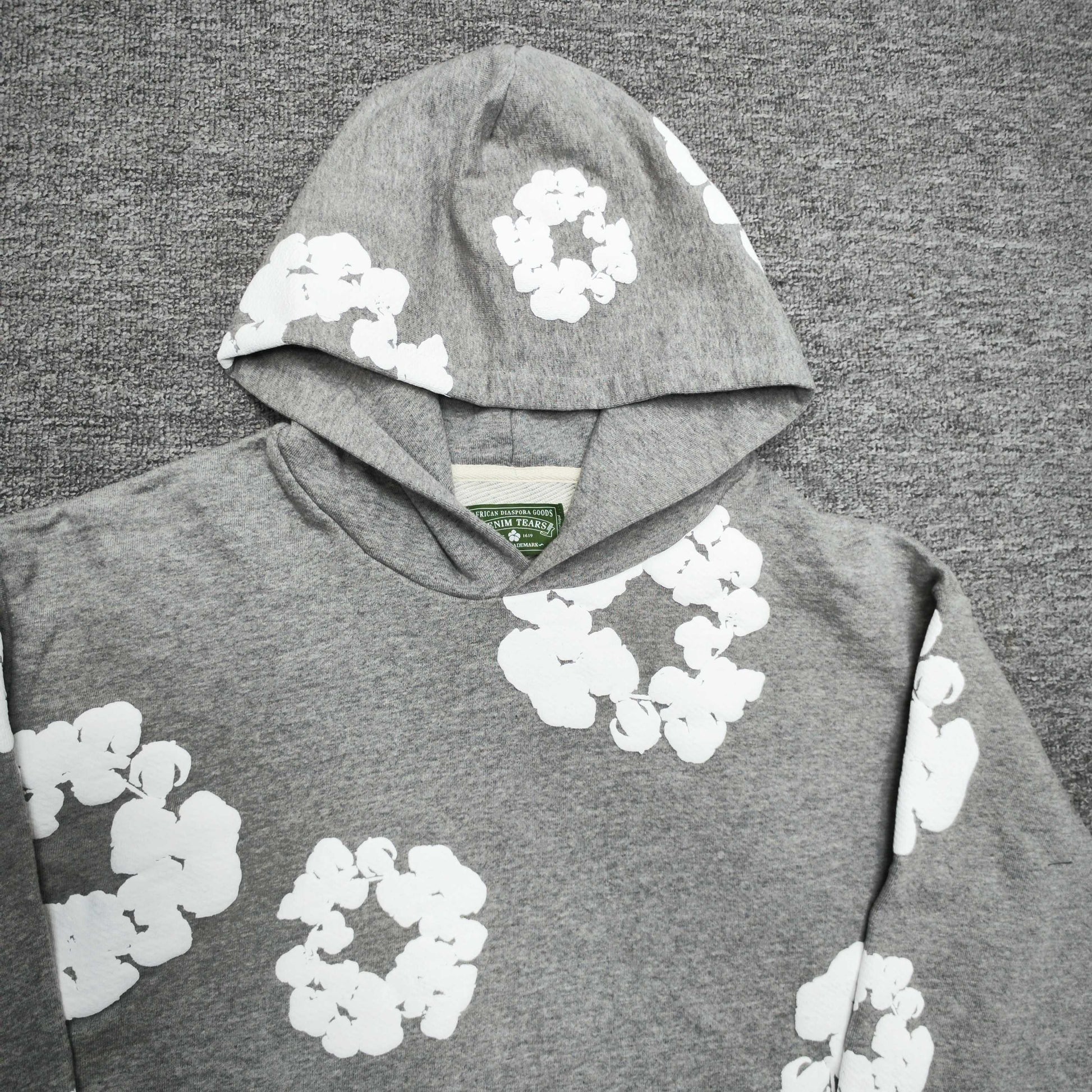 DENIM TEARS The Cotton Wreath Sweatshirt "Black"
