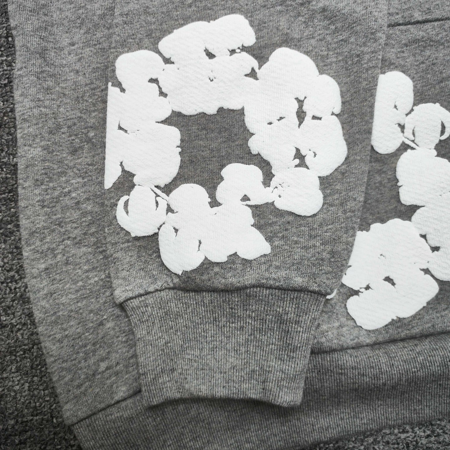 DENIM TEARS The Cotton Wreath Sweatshirt "Black"