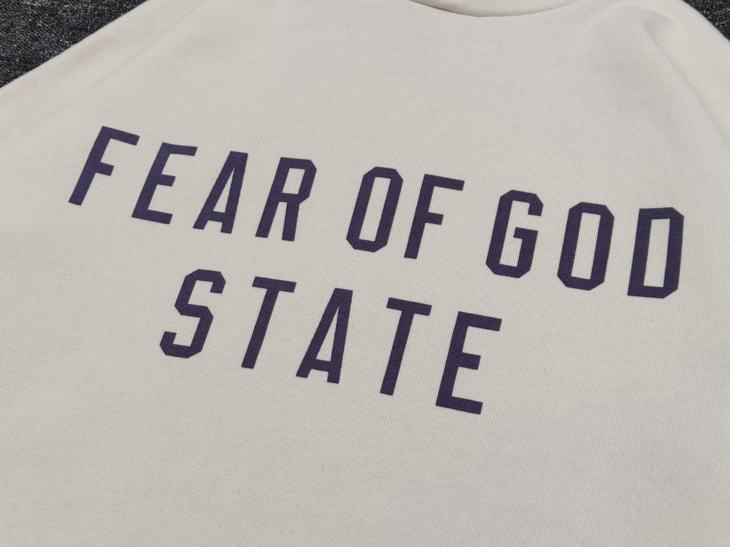 Fear Of God Essentials Fleece Shell White Hoodie