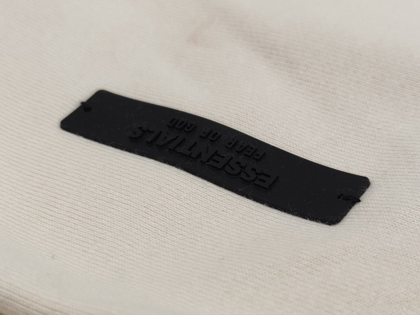 Fear Of God Essentials Fleece Shell White Hoodie