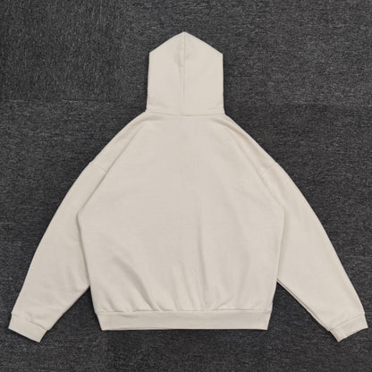 Fear Of God Essentials Fleece Shell White Hoodie