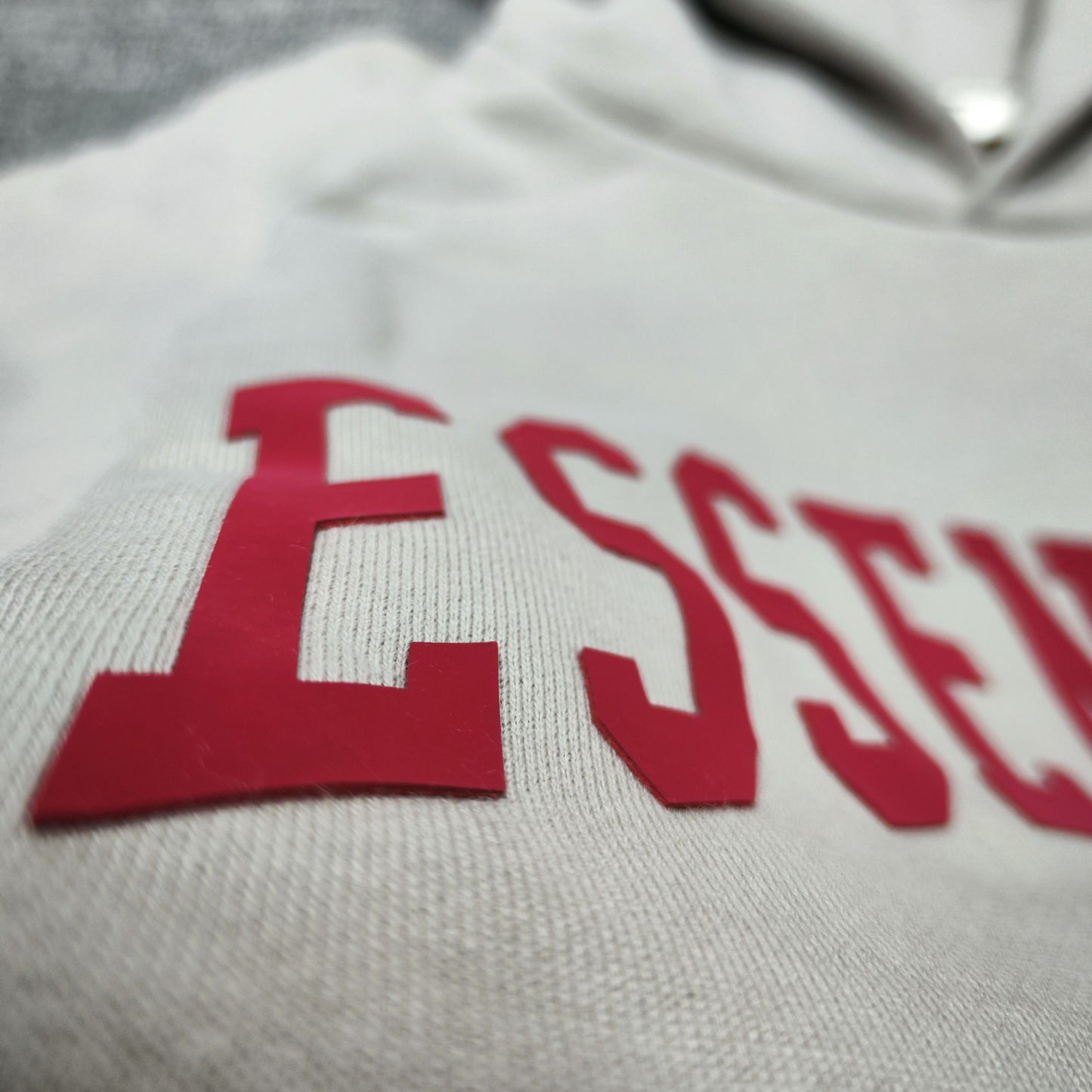 FEAR OF GOD ESSENTIALS logo print hoodie
