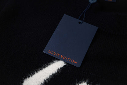 Louis Vuitton Printed Brushed Knit Pullover