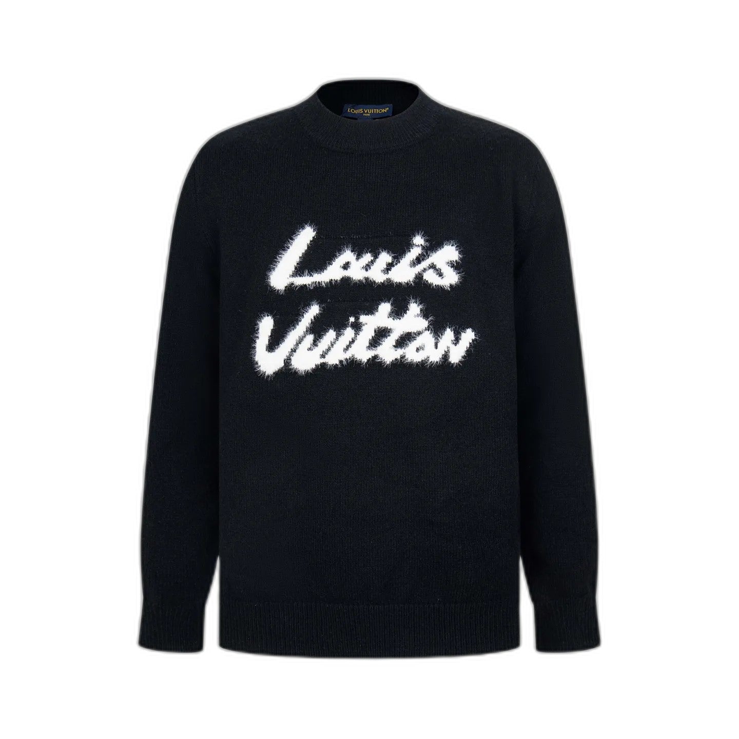 Louis Vuitton Printed Brushed Knit Pullover
