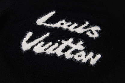 Louis Vuitton Printed Brushed Knit Pullover