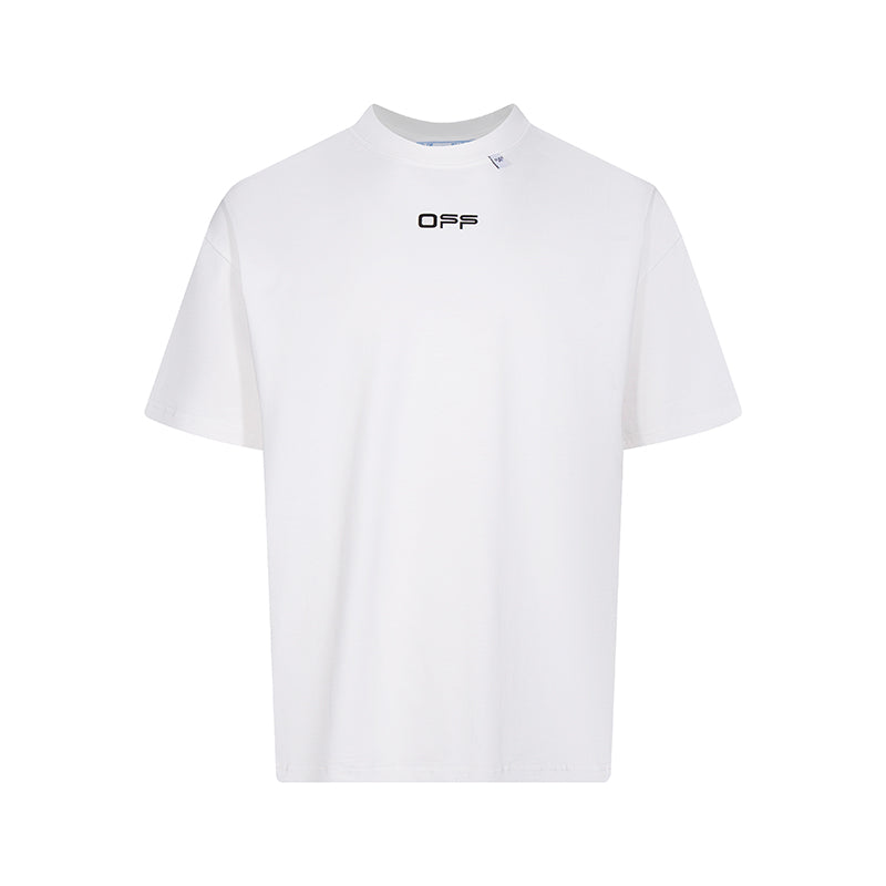 Off-White Spring/Summer 2020 Caravaggio Square Back Logo Print Short-Sleeve T-Shirt
