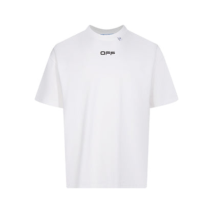 Off-White Spring/Summer 2020 Caravaggio Square Back Logo Print Short-Sleeve T-Shirt