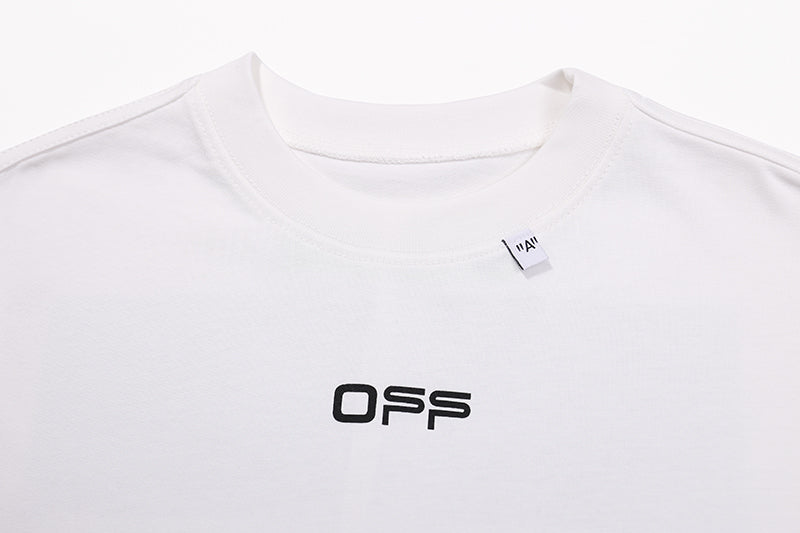 Off-White Spring/Summer 2020 Caravaggio Square Back Logo Print Short-Sleeve T-Shirt