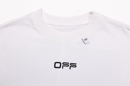 Off-White Spring/Summer 2020 Caravaggio Square Back Logo Print Short-Sleeve T-Shirt