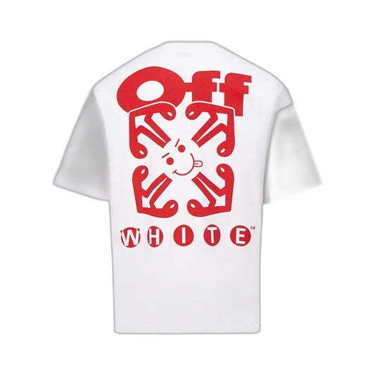 Off-White logo-print long-sleeved T-shirt