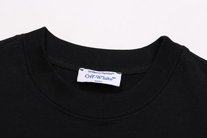 Off-White Short-Sleeve Tee 'Black/Grey'