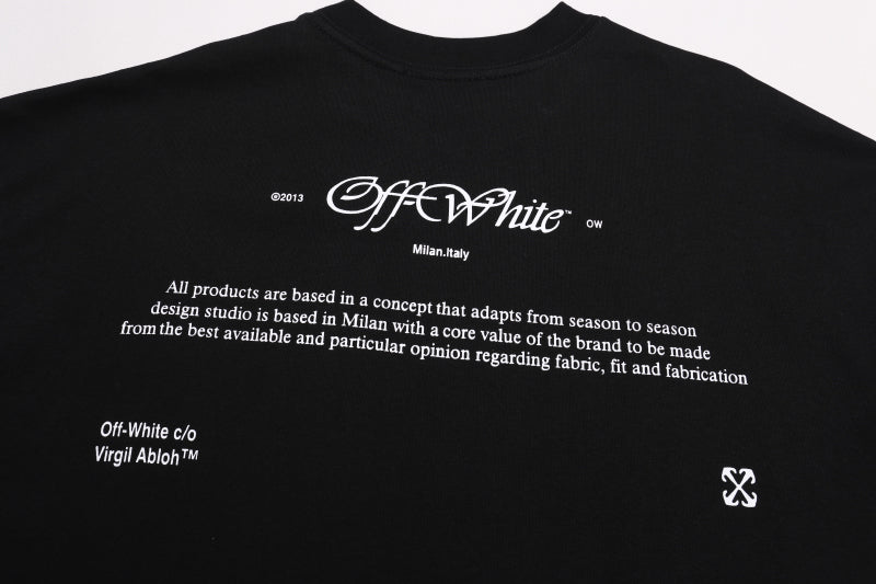 Off-White Script Mary Skate Tee 'Black'