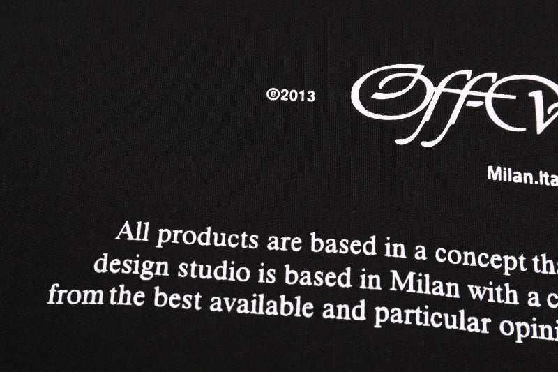 Off-White Script Mary Skate Tee 'Black'
