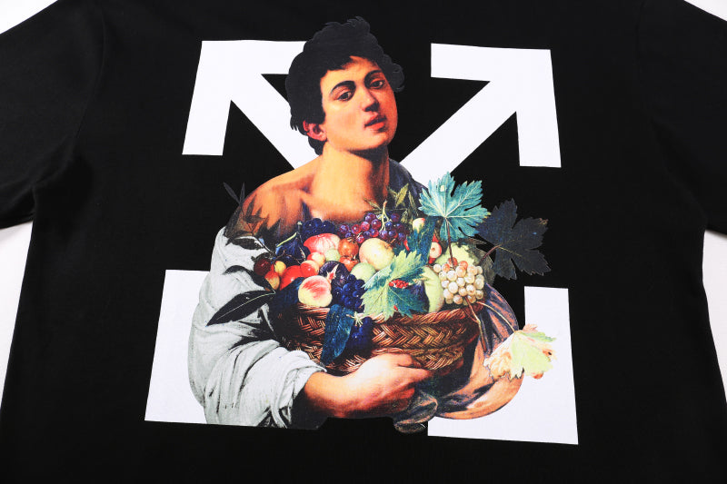 Off-White Caravaggio Boy Over Tee 'Black/White'